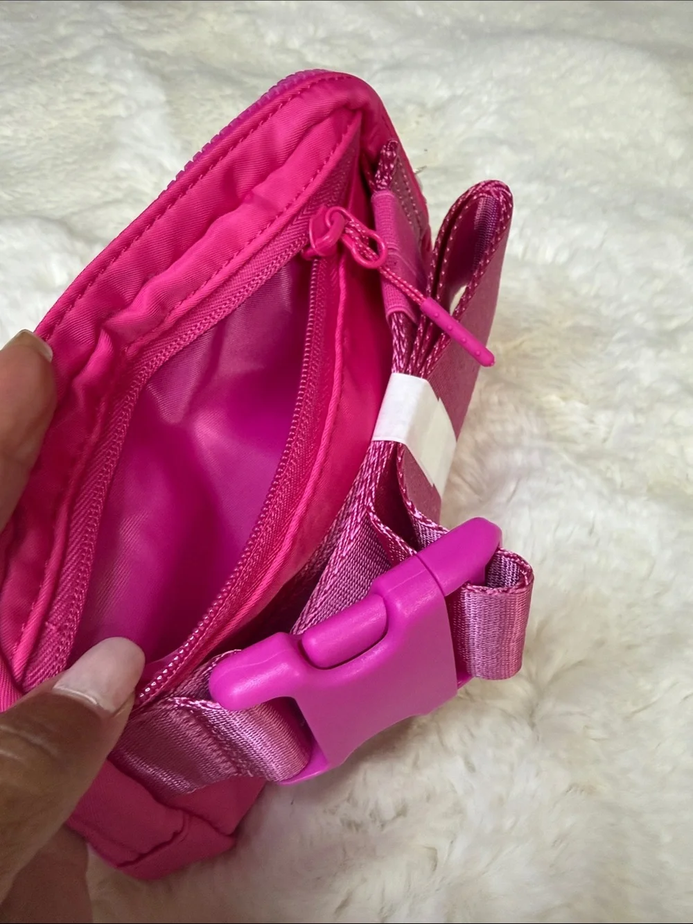 lululemon athletica Hot Pink Zip Everywhere Belt Bag